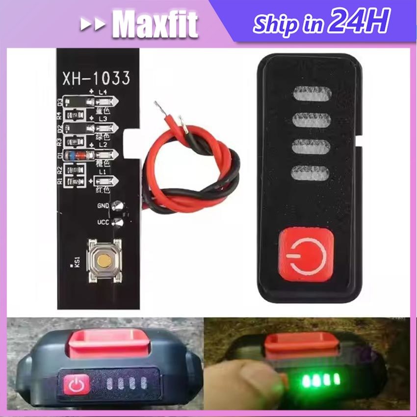 indikator baterai lithium ion 5S 18v 20v 21V LXT batre batere battery Capacity Indicator Tester LED 