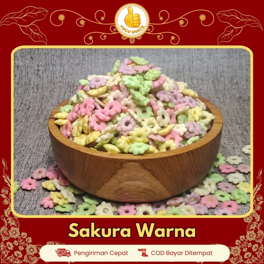 

Yogu Snack Sakura Geer Sakura Zeko Gurih Camilan Kiloan 250gr 500gr Super Enak