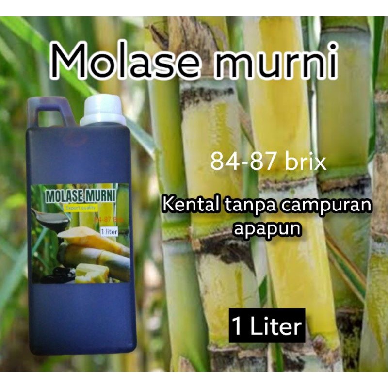 molase murni tetes tebu molases 1liter