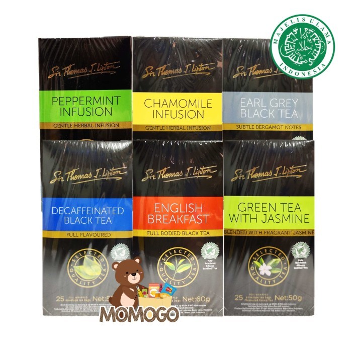 LIPTON TEA 25 BAGS - Sir Thomas J.Lipton - Green Tea