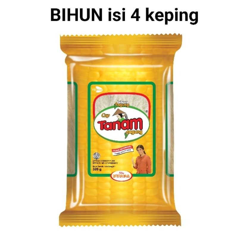 

Bihun Cap Tanam Jagung 320 Gram 4 Keping