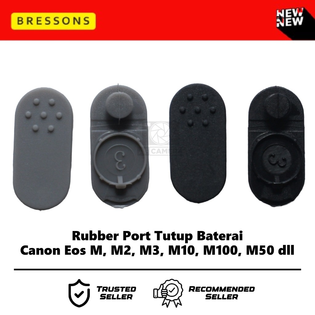Karet Rubber Tutup Baterai Canon EOS M M2 M3 M50 M10 M100