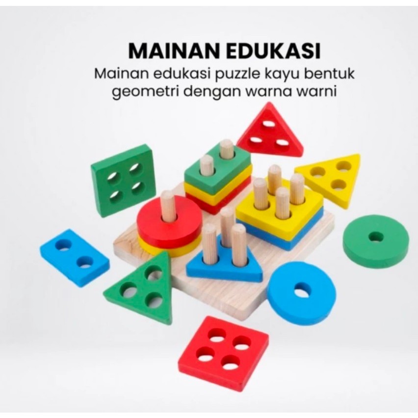 

_(BUBBLEWRAP) SNI MAINAN PAPAN BONGKAR PASANG GEOMETRI BENTUK _ HW