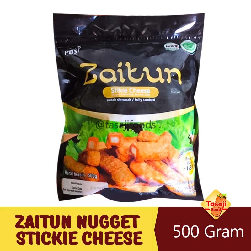 

Zaitun Chicken Nugget Stickie Cheese 500 Gram