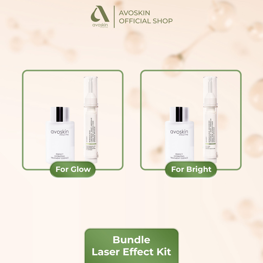 Avoskin Bundle Laser Effect Kit - Perawatan Wajah