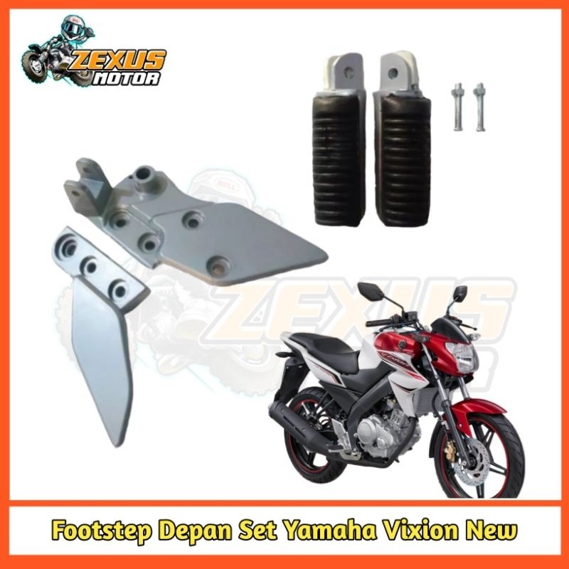 Footstep Set Depan Yamaha Vixion New Pijakan Depan Vixion New
