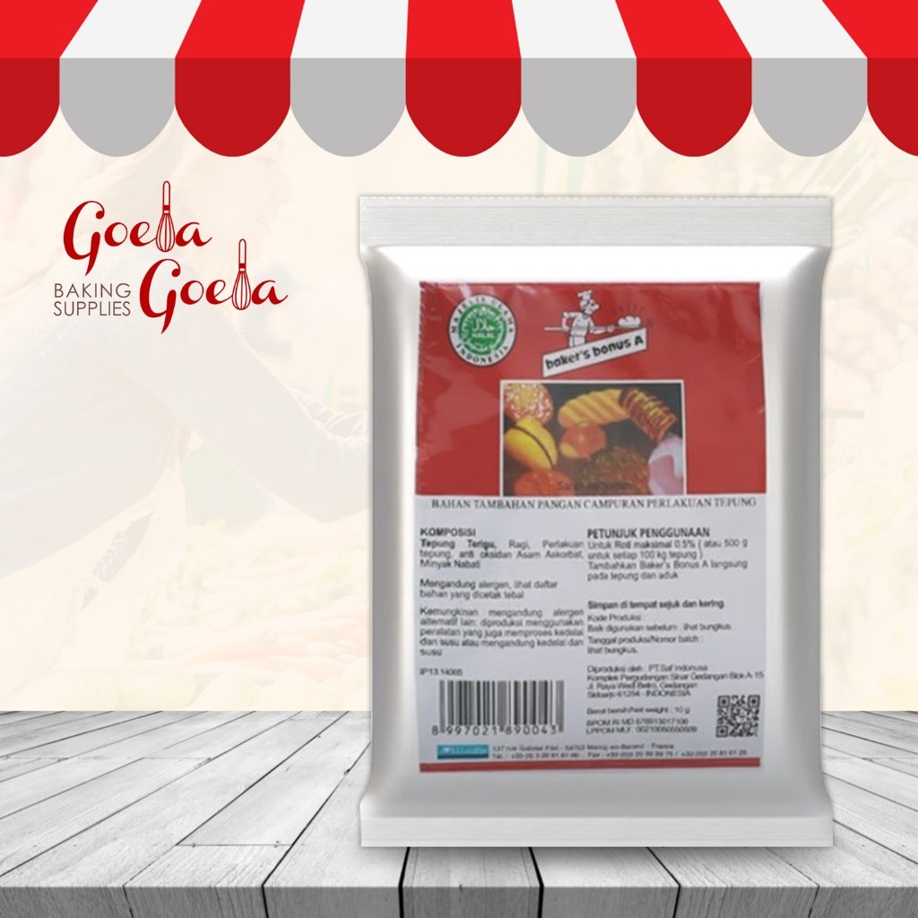 

Bread Improver Baker Bonus A 10gr Harga 5 pcs