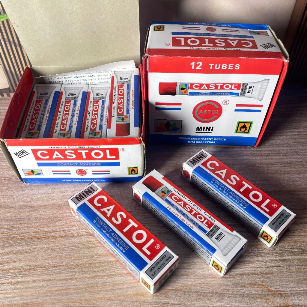 

Castol Mini-Lem Castol-Castol isi 14 CC - HARGA GROSIR
