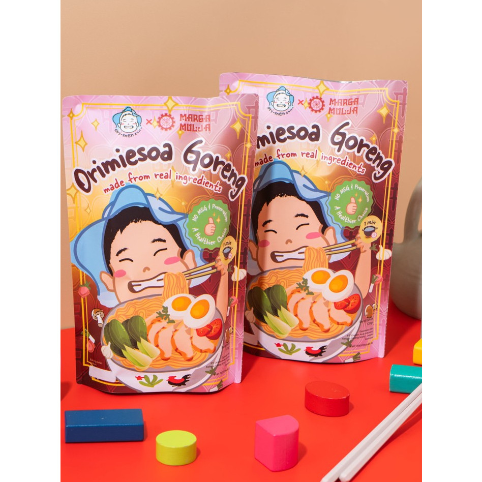 

Orimen Kids x Marga Mulja | Orimiesoa Goreng | Kids Friendly Noodles | Mie Sehat Anak