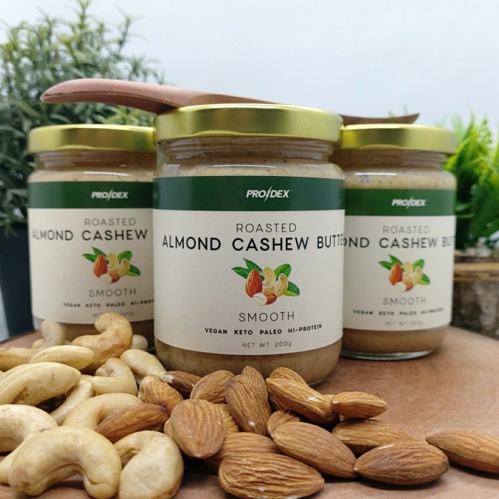 

New Arrival Prodex Roasted Almond Cashew Butter 200g / Selai Almond Mede - 1 kg