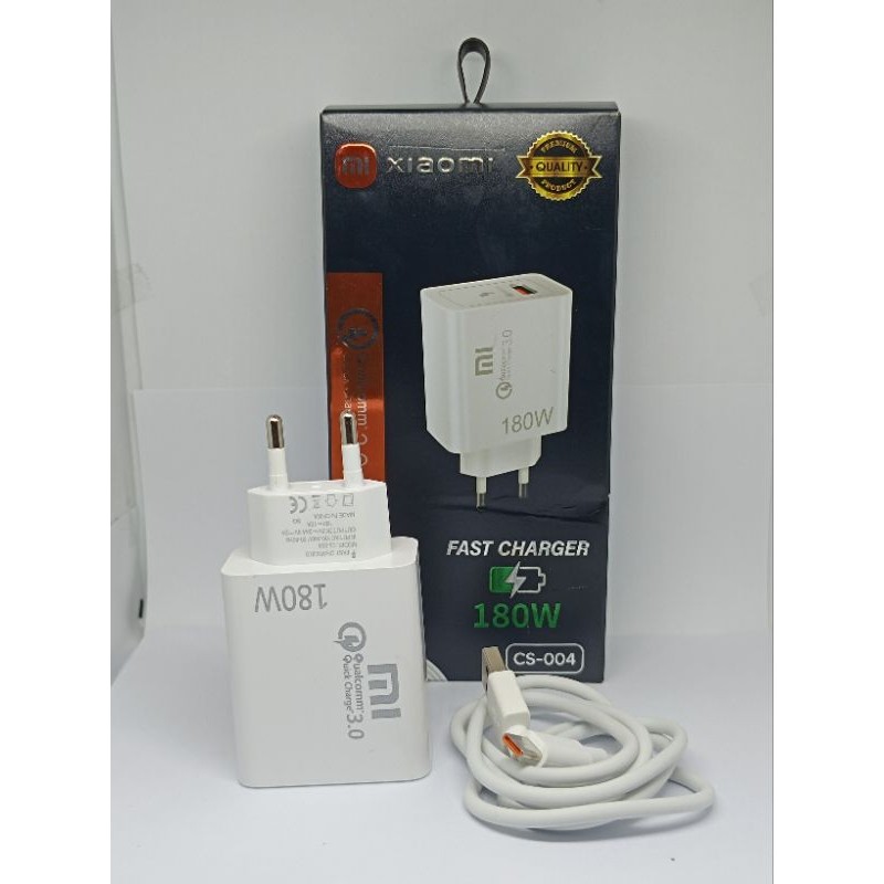 Charger XIAOMI TIPE C TYPE C FAST CARGING ORI / Carger Casan Cas Tc Charging Chargeran