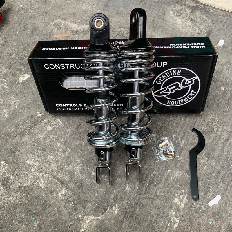 Shockbreaker Shock Belakang 280 mm  aerox 155 nmax new nouvo z nouvo lele  CROME CRG