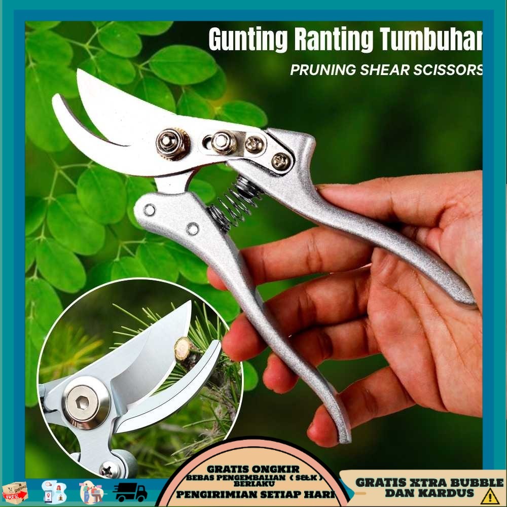 

TQK - GS Gunting Taman Ranting Garden Pruning Shear Scissors - HGS01