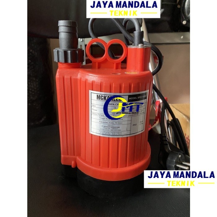 Pompa air celup kolam ikan 100 watt pompa celup kolam koi mckarlen