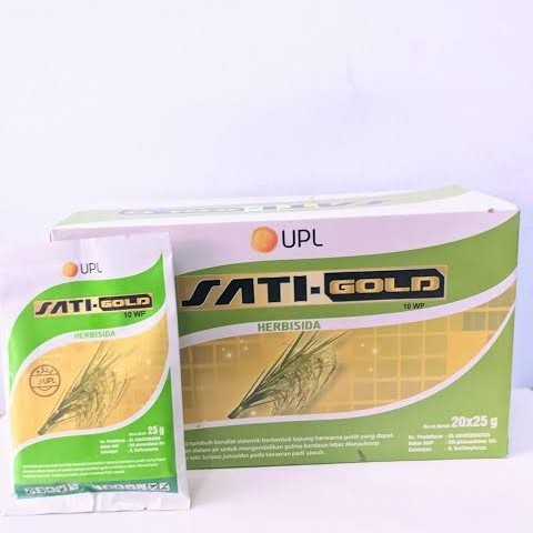 HERBISIDA SATIGOLD 25GR HERBISIDA RUMPUT PADI