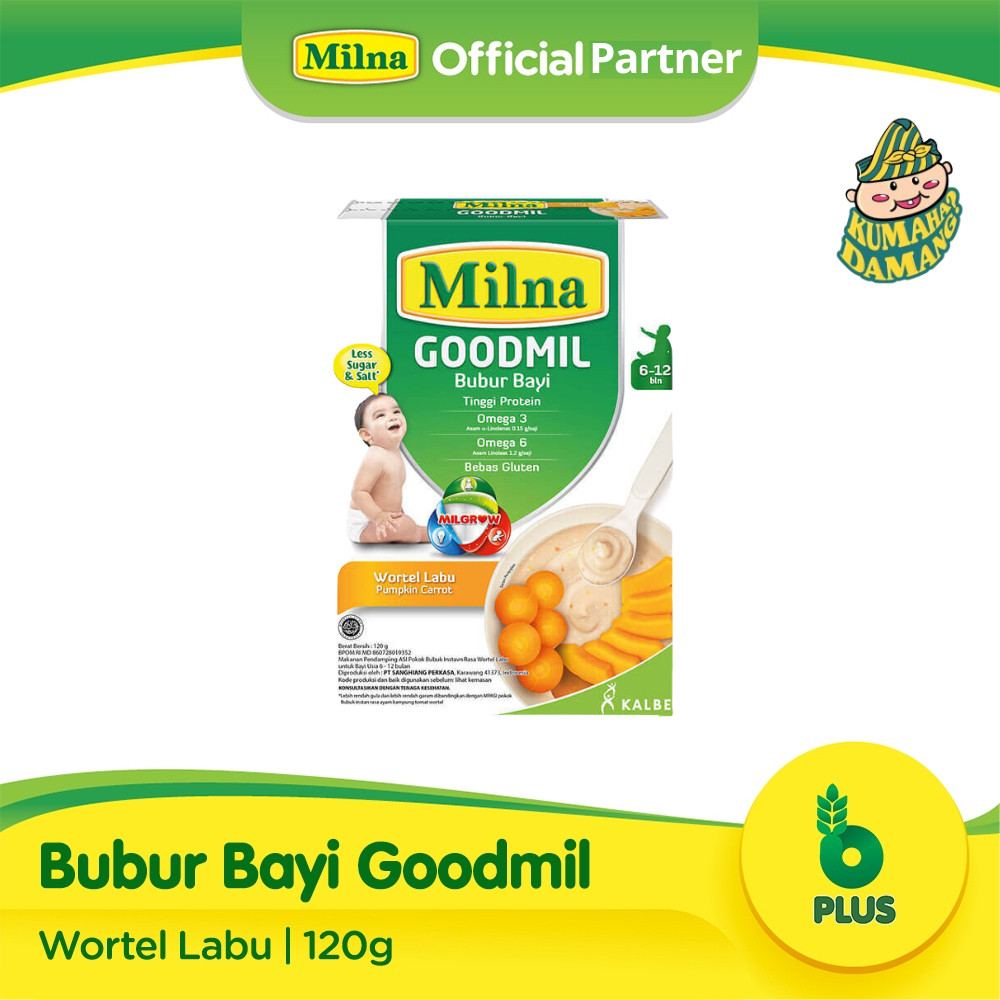Milna Goodmil Wortel Labu 120 gram