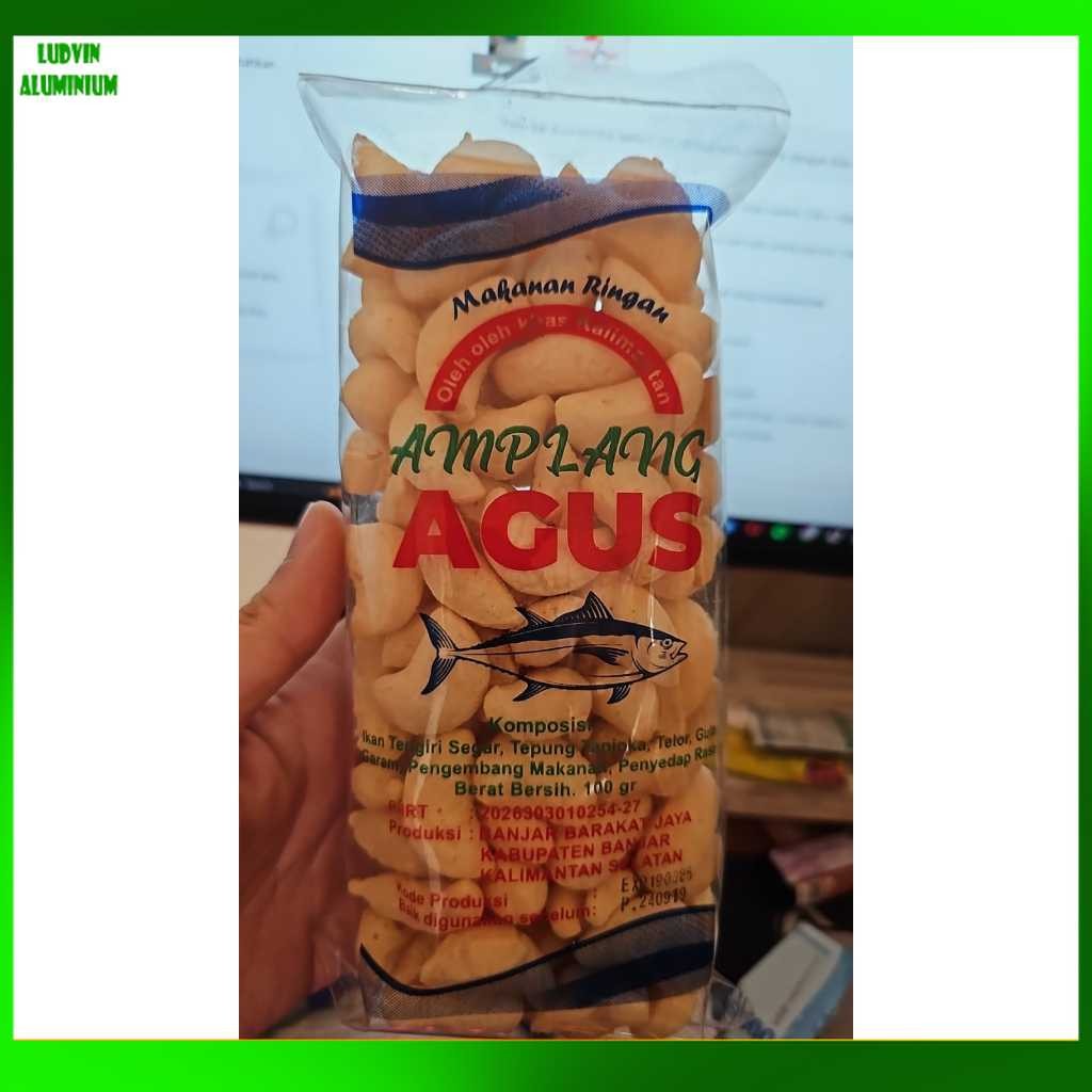 

AMPLANG AGUS KRUPUK KUKU MACAN IKAN TENGIRI KHAS KALIMANTAN
