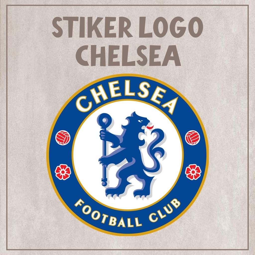 

Stiker Sticker Helm LOGO laptop Handphone Motor Mobil CHELSEA