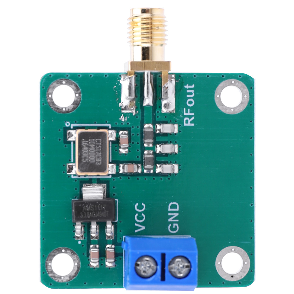RF Signal Generator 10MHz RF Signal Generator Board 13dBm 20mW PCB Signal Source Module 5V Measureme