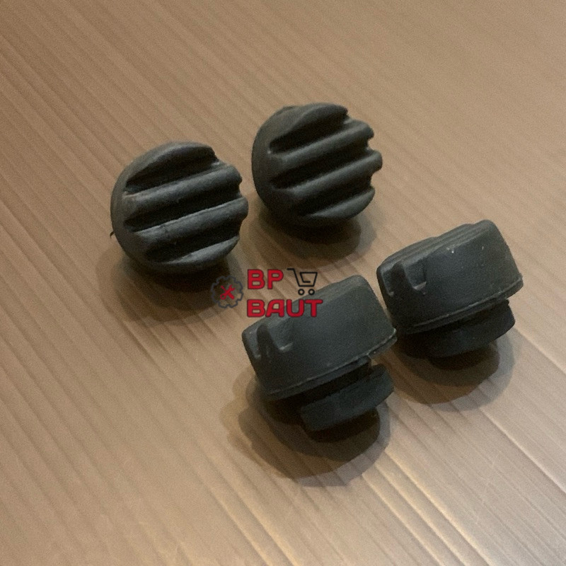 4 PCS KARET BANTALAN PEREDAM JOK MOTOR HONDA SUPRA X 125 KARISMA/KARET TAHANAN JOK MOTOR HONDA/KARET
