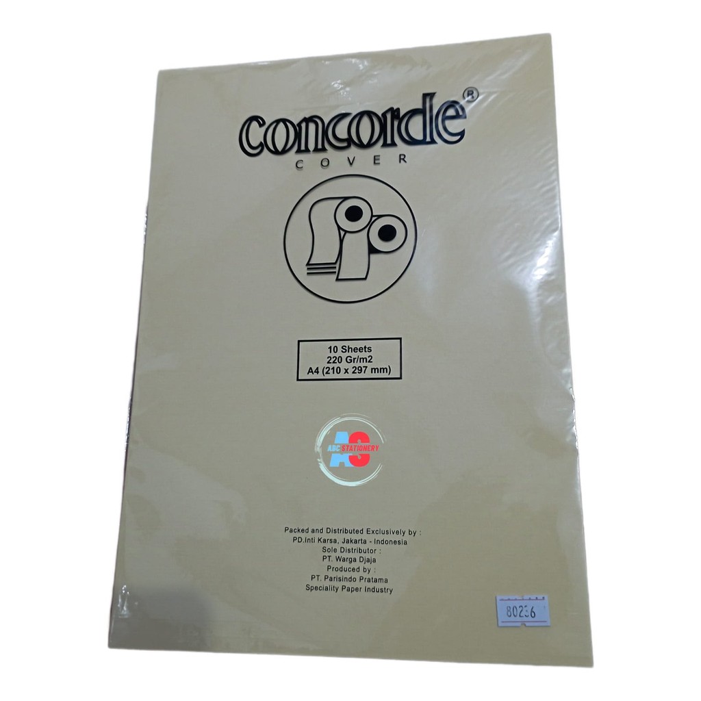 CONCORDE KERTAS 220 GR KUNING