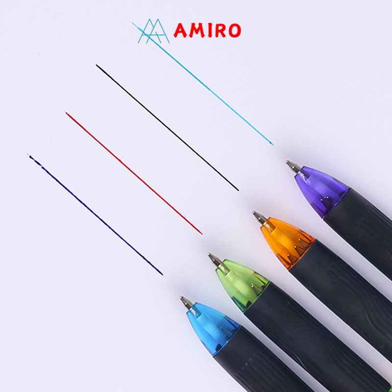 

(0.7mm) Ball Pen Pulpen 4 Warna 1 Box=12 Pcs Pena 4 Color Haris Colours Quaco CV4