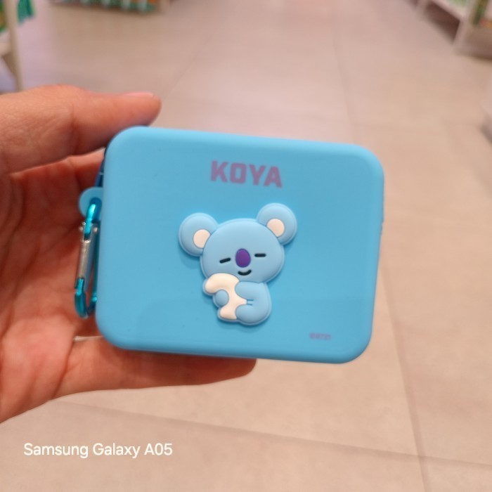 MINISO BT21 Collection Dopamine Silicone Coin Purse - Dompet Koin Cantik SIlikon - Coin Bag - Koya