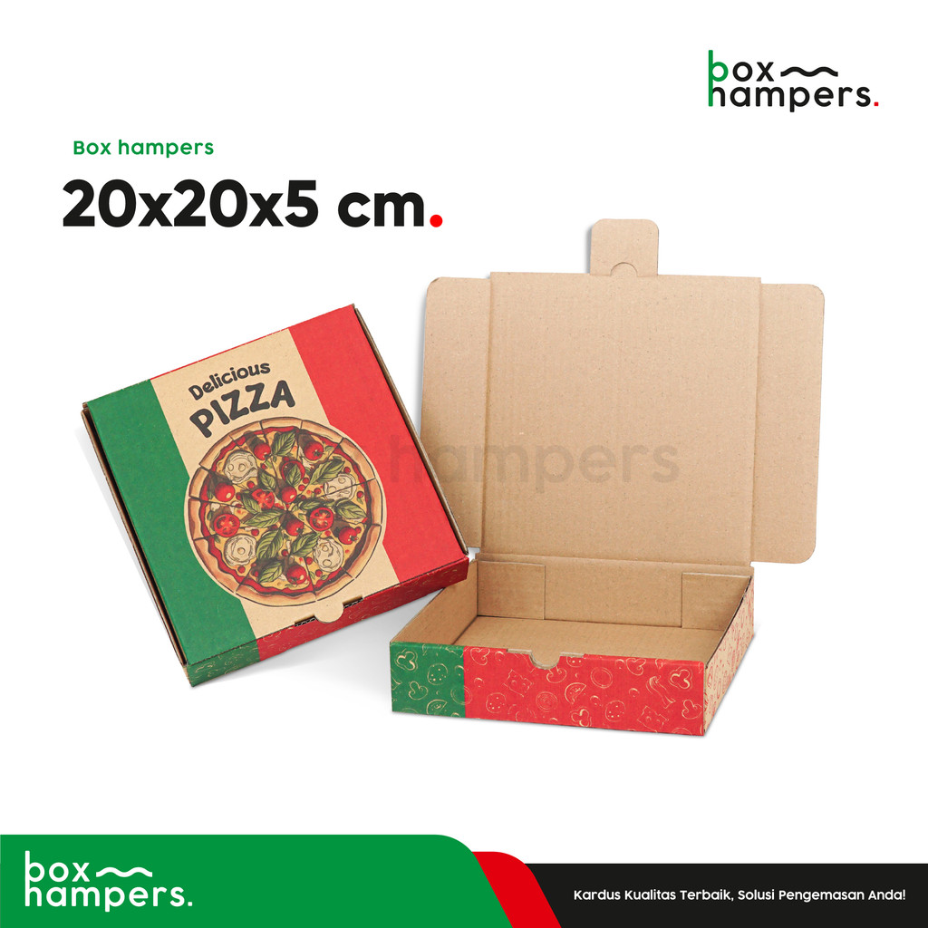 

Box :Pizza 20x20x5