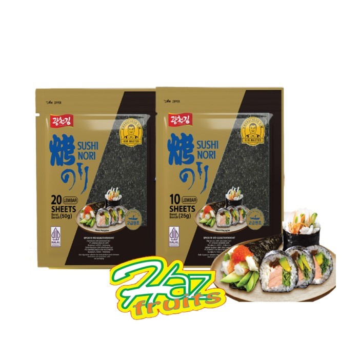 

Sushi Nori Kwangcheon Kim Seaweed Rumput Laut Sushi Untuk Kimbab
