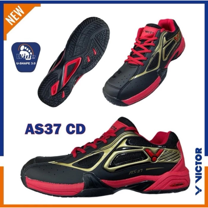 Sepatu Badminton Victor AS 37 CD