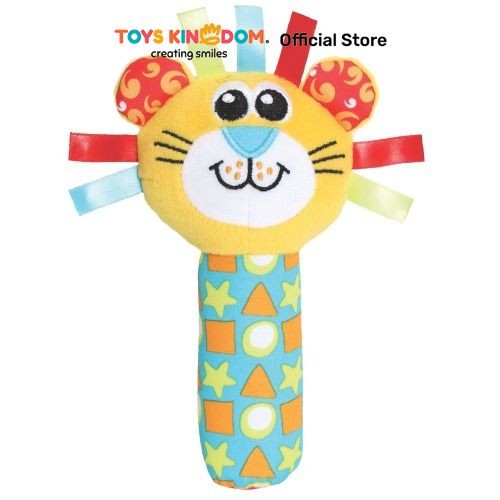 Toys Kingdom Playgro Jungle Squeaker Lion 107658 Mainan Anak Boneka Balita Mainan Edukasi Mainan Mot