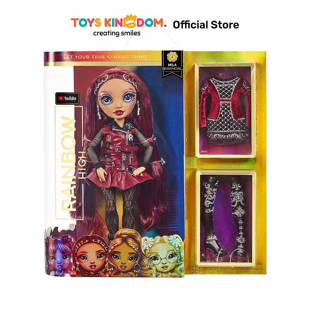 Toys Kingdom Rainbow High Set Boneka Core Mila Berrymore S4 578291Euc Kids Toy Toys Collection Doll 