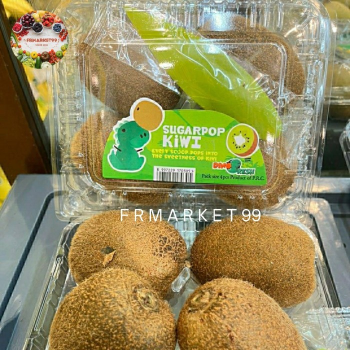 

Kiwi Green Sugarpop / Buah Kiwi Hijau Fresh / Pack