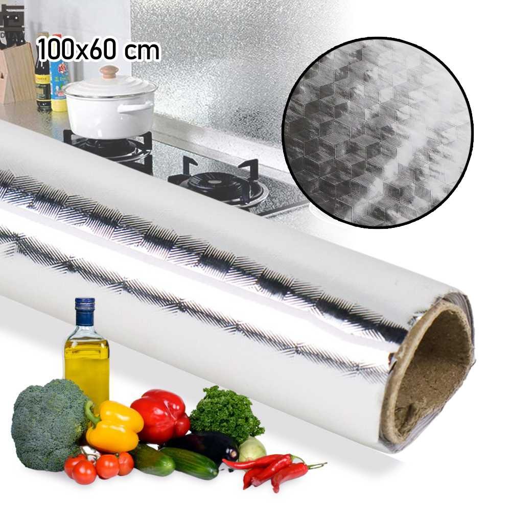 

AWOO Sticker Wallpaper Aluminium Foil Anti Minyak Waterproof 100x60cm - YK-292