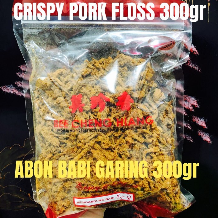 

TM Abon Bee Cheng Hiang Crispy Pork Floss /Abon Babi Crispy 300 Gr