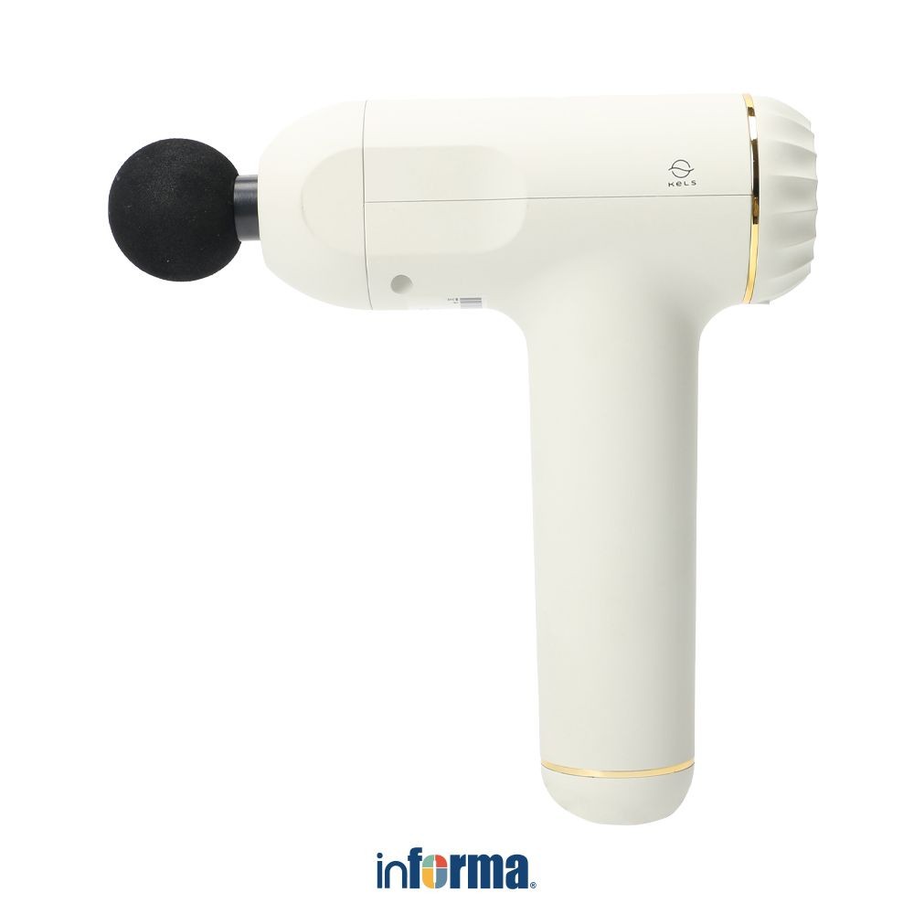 Informa Kels Leia Alat Pijat Portable - Krem Beige Massage Gun Gun Massager Tubuh Alat Kesehatan Per