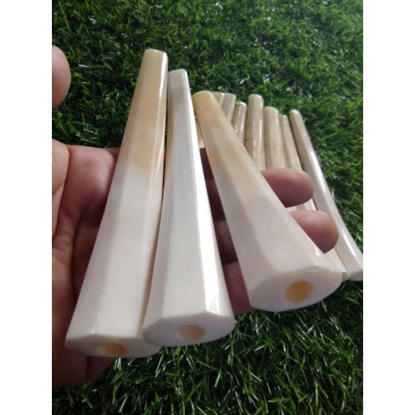 MAKRIFATBUSINESS Aksesoris Pipa Once TULANG SAPI Jumbo Kwalitas Super Premium 16 17 18 cm