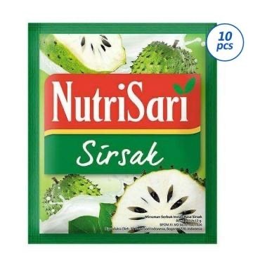 

Nutrisari Sirsak Renceng Renteng (isi 10 Sachet)