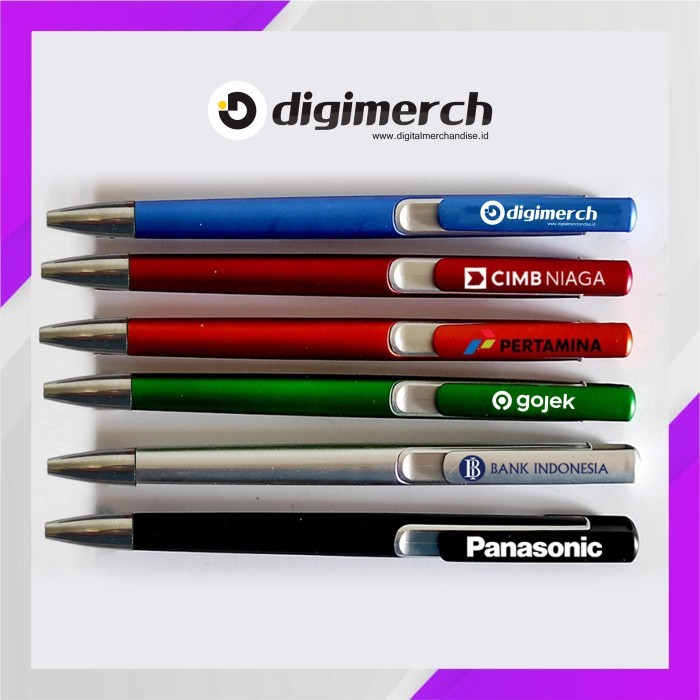 

PULPEN PROMOSI SOUVENIR | BOLPOIN PLASTIK CUSTOM LOGO NAMA UV PRINT