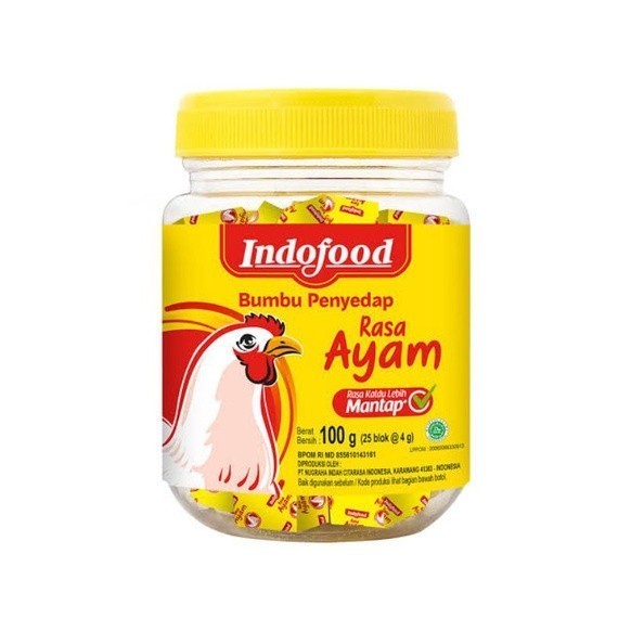 

Indofood Bumbu Kaldu Ayam 100gr (25 Cube @ 4gr) - AMR