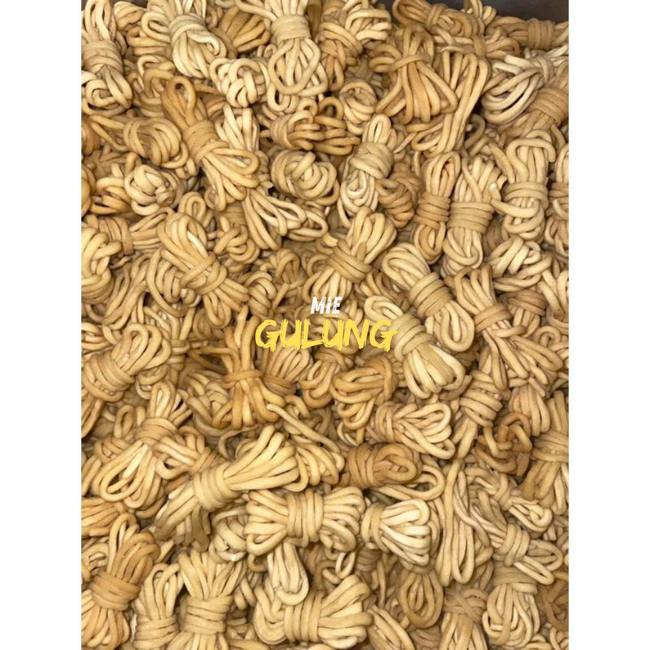 

TERMURAH TERLARIS MIE GULUNG PEDAS DAUN JERUK / MIE GULUING 1KG