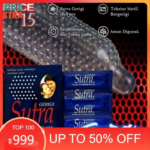 

Promo Terbaru dari toko kami kondom sutra bergerigi isi 3 (BISA COD)