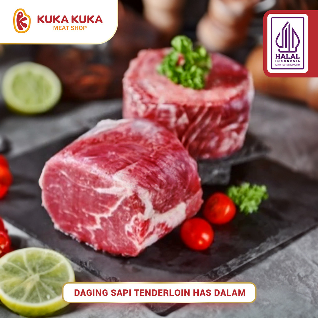 

Daging Sapi Tenderloin Has Dalam Segar - 500gram