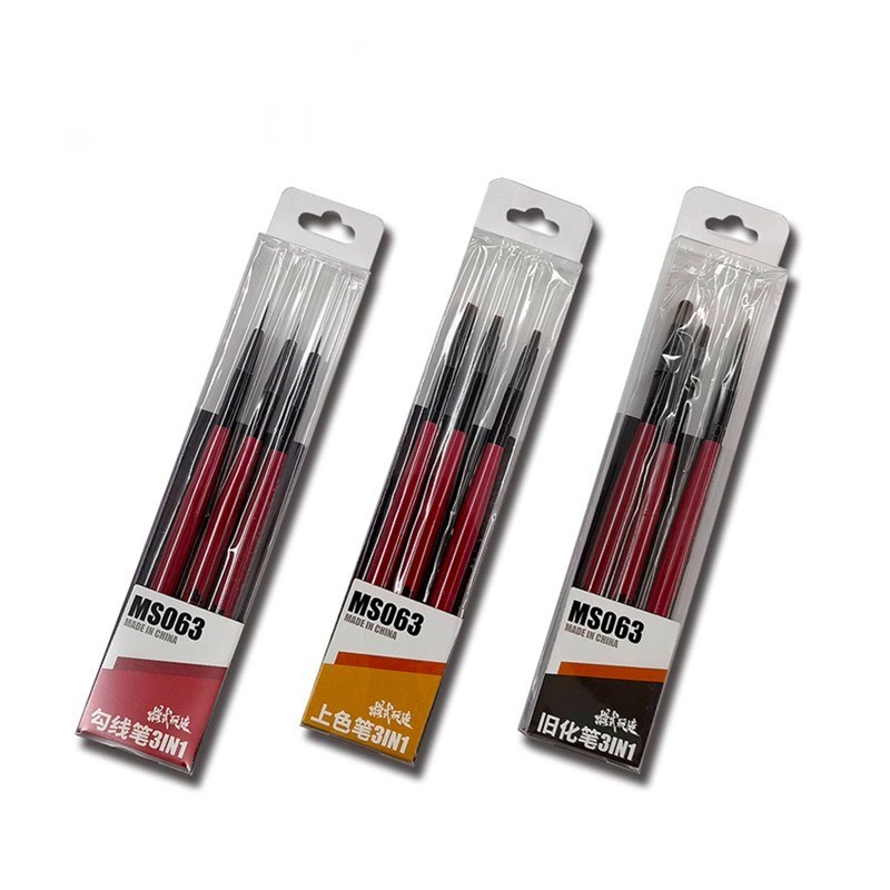 

Model painting tools Coloring pen/outline pen/old chemistry pen 3pcs/Pack For Miniature scale models