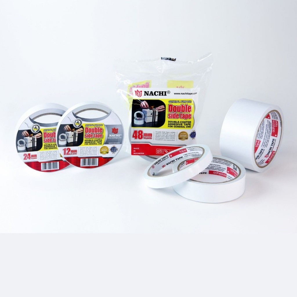 

NACHI DOUBLE SIDE TAPE 48 / 24 / 12 MM