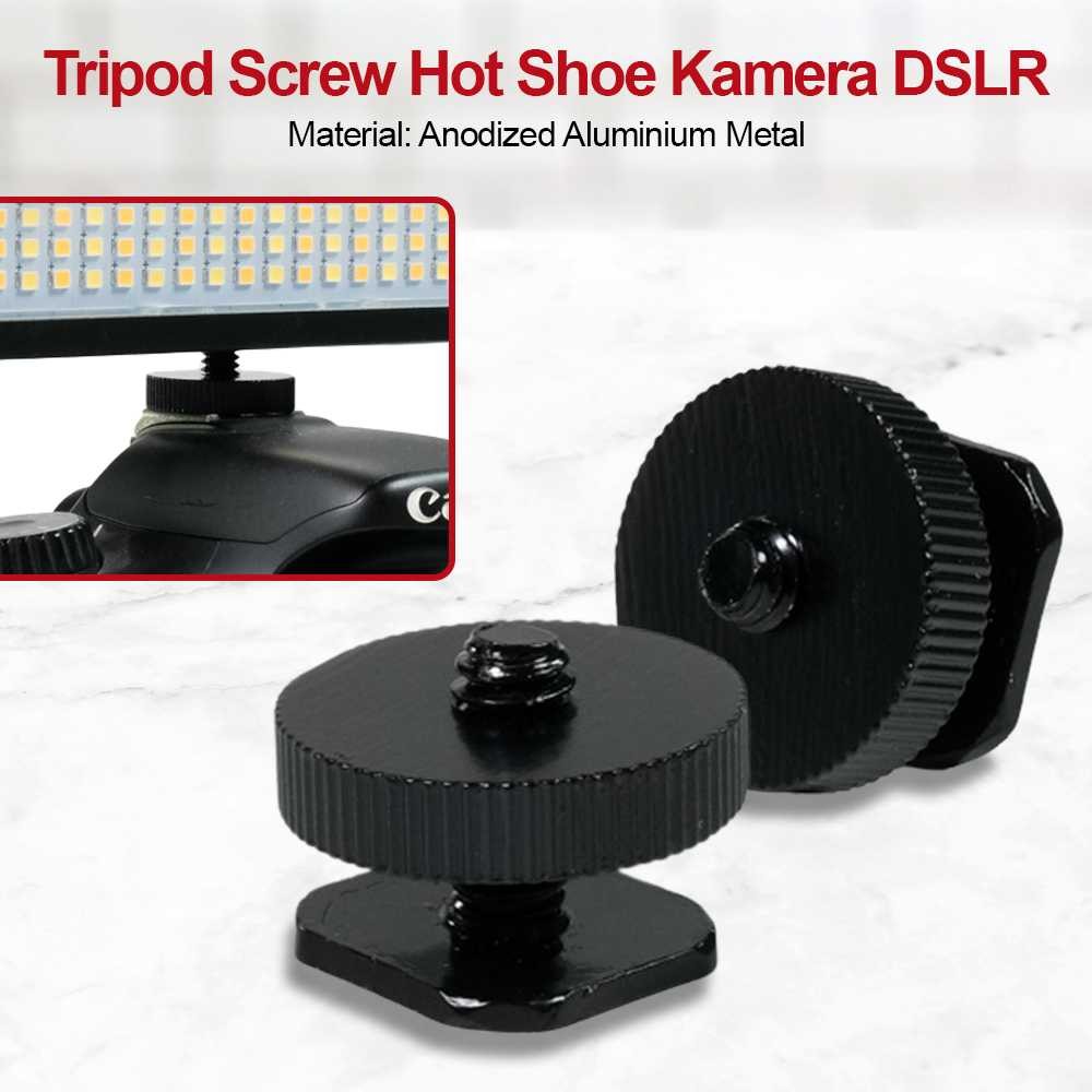 Adaptor Tripod Screw Hot Shoe