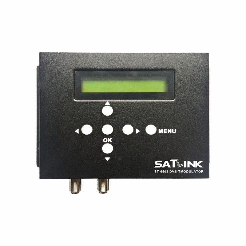 Original Satlink St-6503 Route Dvb-t Av Router Dm Modulator Dvb-t Av Digital Rf Modulator