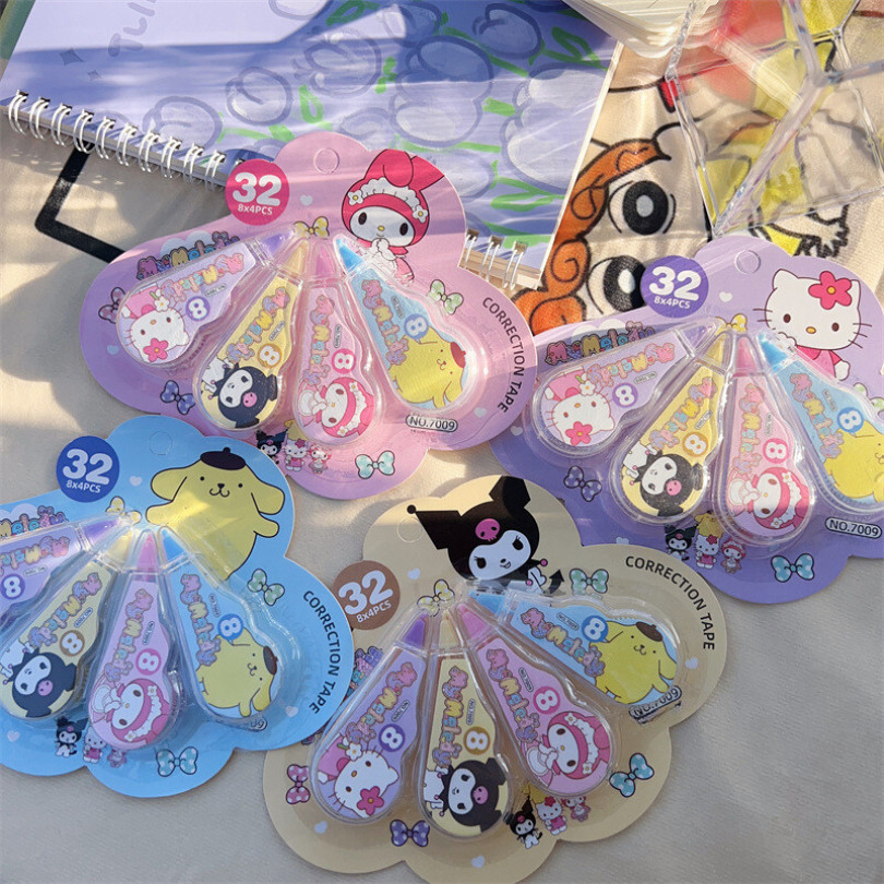 

[doodledreams] Correction Tape Lucu Isi 4 / Cute Correction Tape / Tipex Lucu / Alat Tulis Sekolah