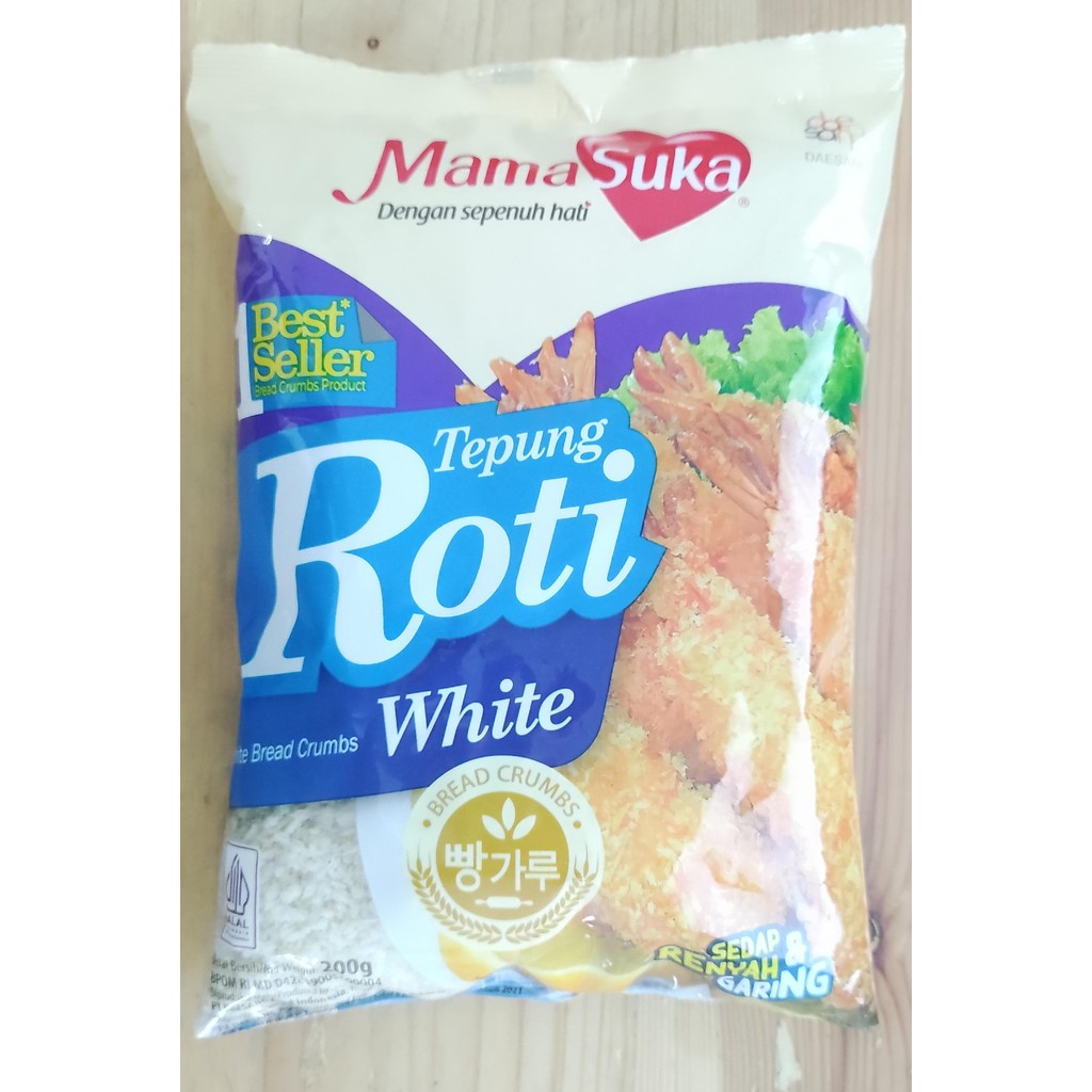 

Tepung Roti Mamasuka White 200 gr PCS