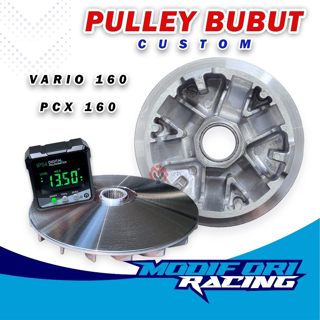 PULLEY BUBUT PCX 160 CC Honda Vario 160 Vario 160 cc bubut Pulley Derajat Kemiringan Pulley Bubut Cu